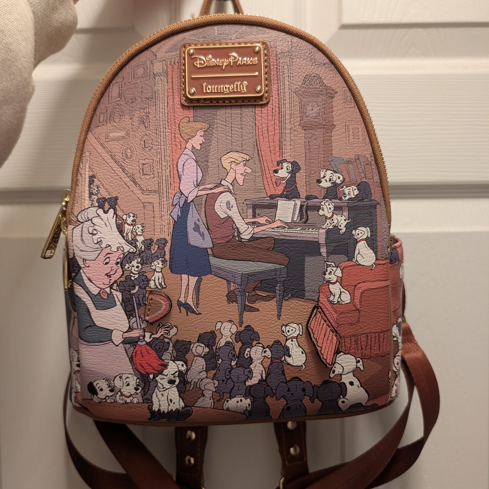 Loungefly Disney Princess Dalmatian Scene Mini Backpack